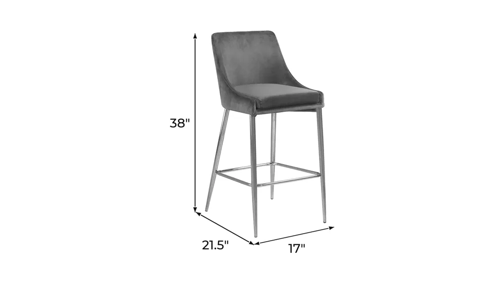 Karina Stool - Set of 2 Dimensions