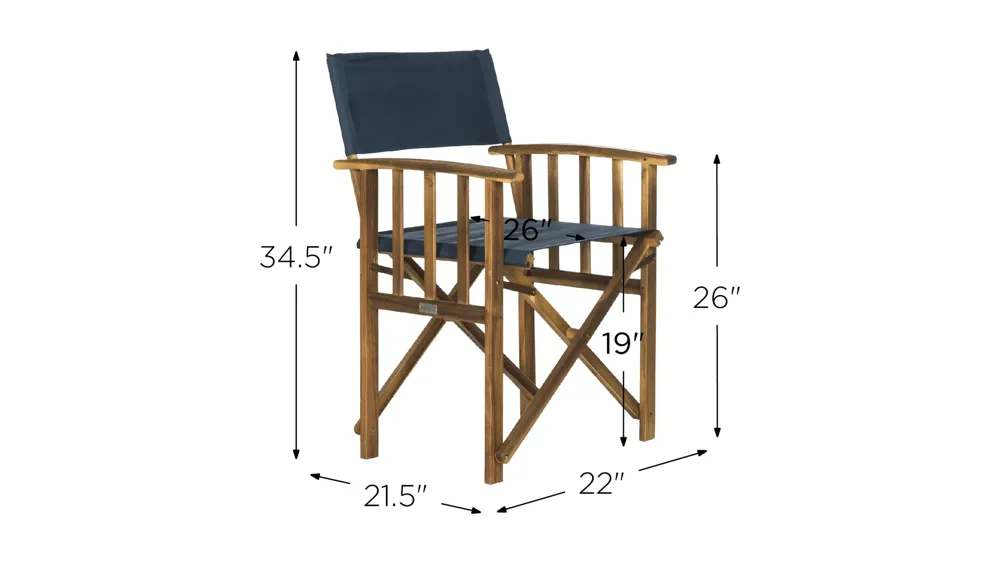 Vikki Director Chair Dimensions