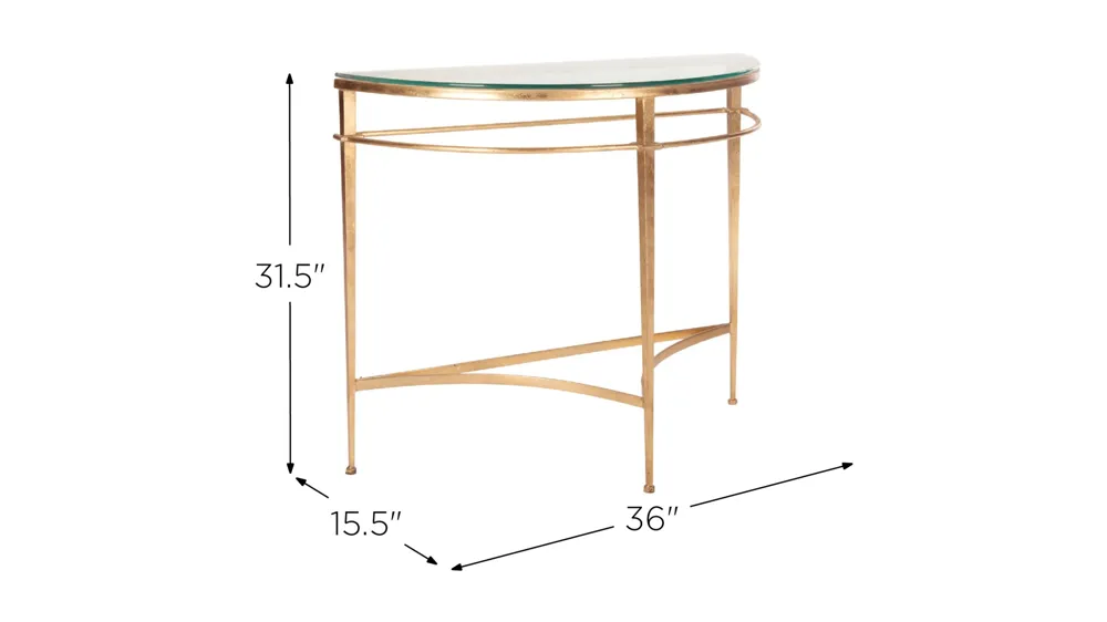 Edna Console Table Dimensions