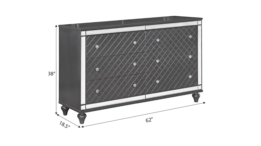 Refina Bedroom Dresser Dimensions
