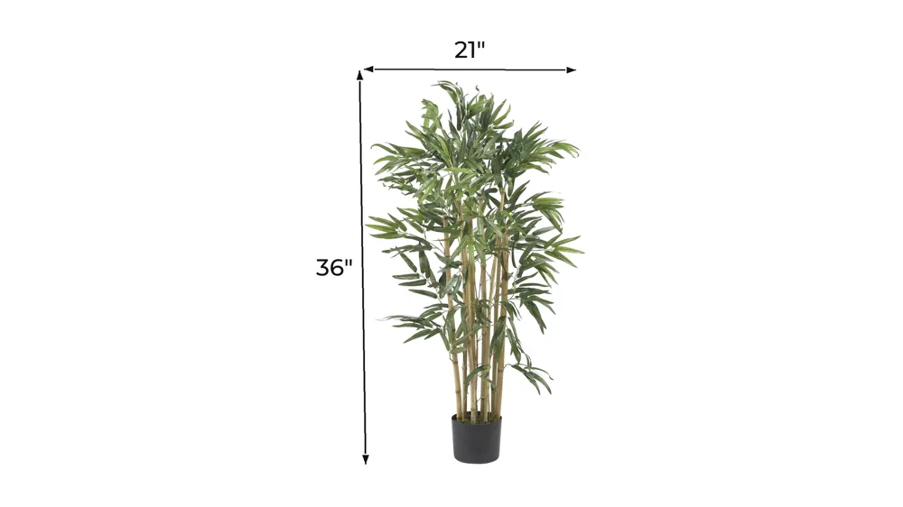 3ft. Multi Bambusa Bamboo Silk Tree Dimensions