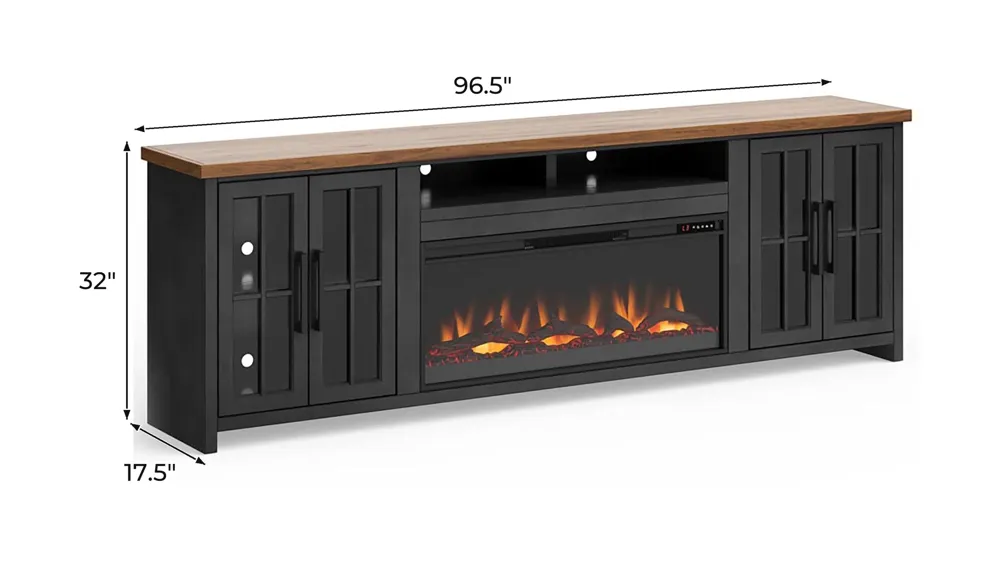 Essex Super Fireplace Console Dimensions