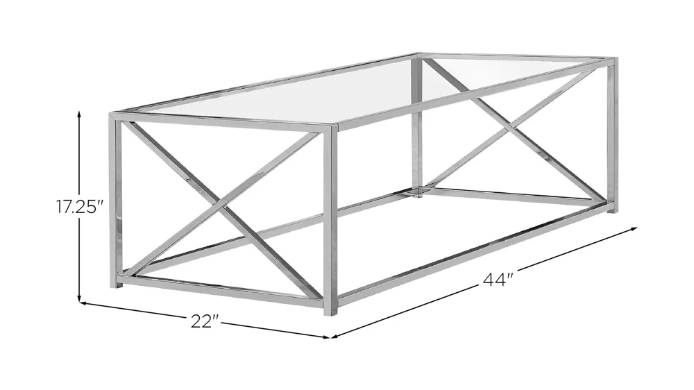 Monarch Specialties Coffee Table Dimensions