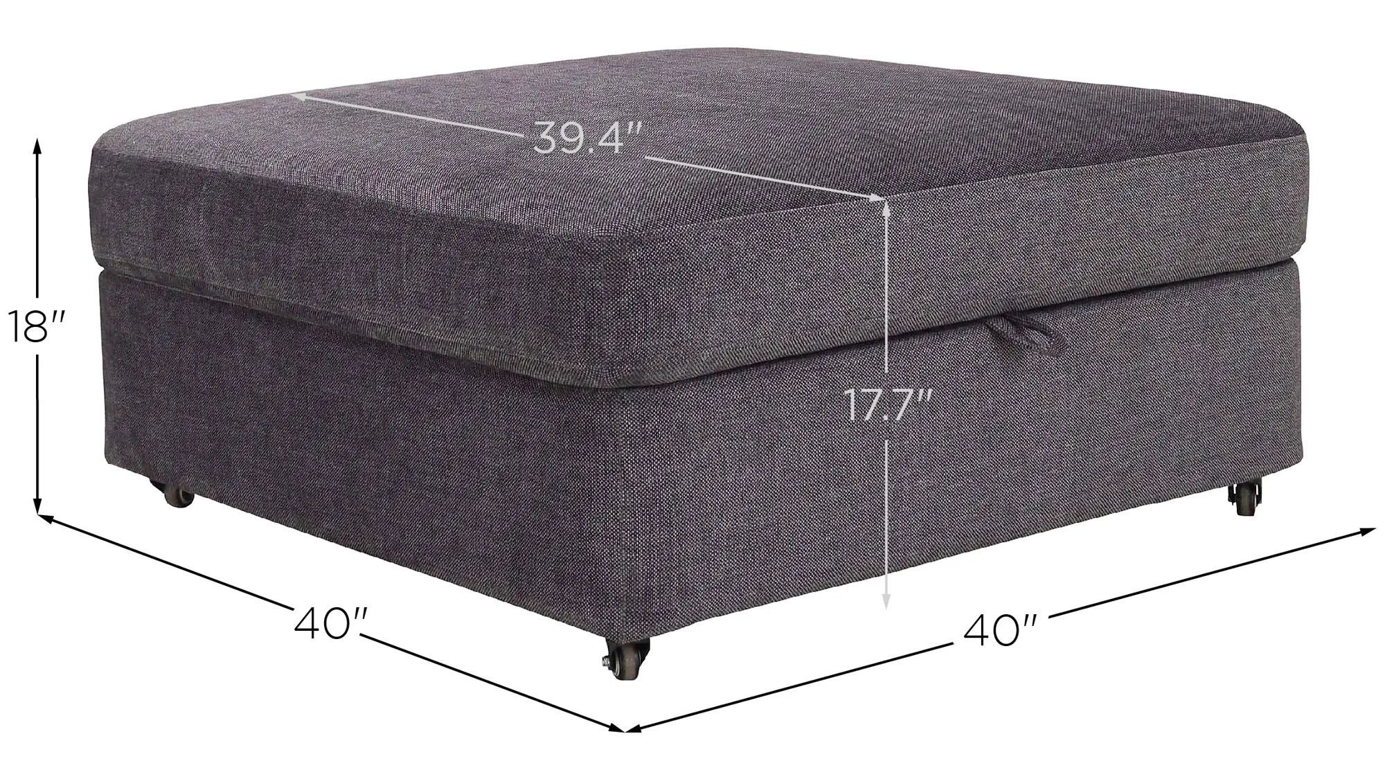 Talan Storage Ottoman
