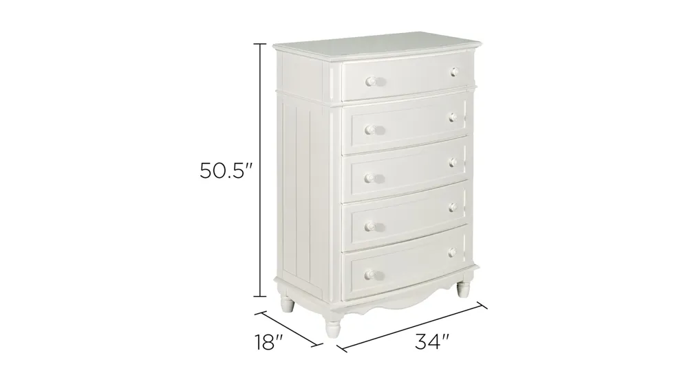 Willow Point Chest Dimensions