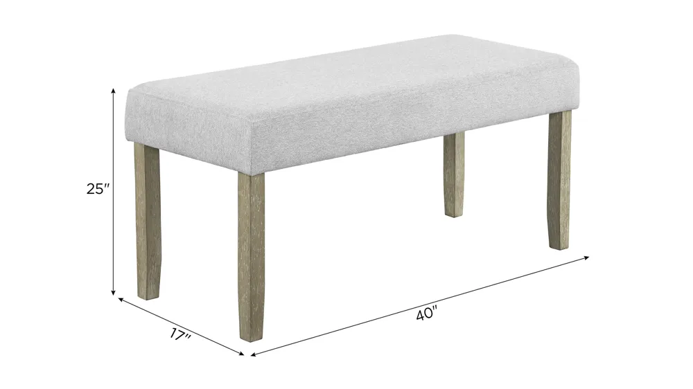 Dune Bench Dimensions