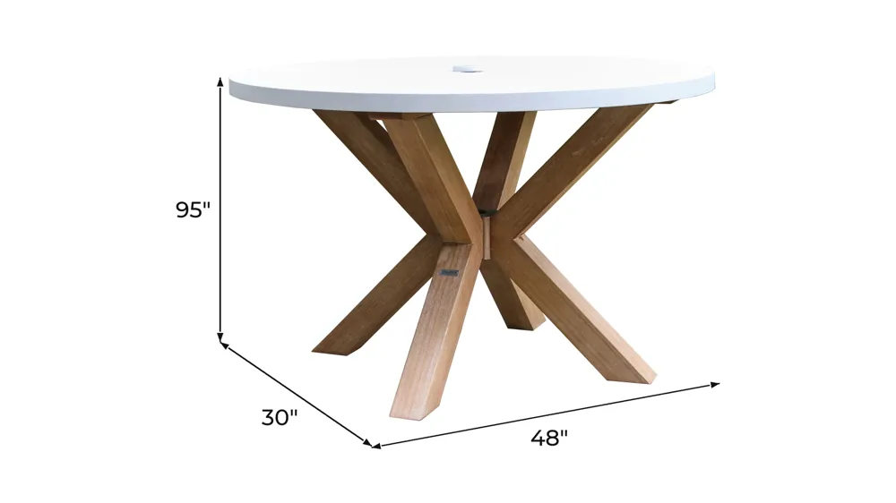 Geoff Round Dining Table Dimensions