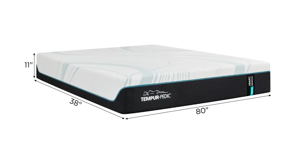 Tempur-Pedic Adapt 2.0 Medium Memory Foam Mattress Dimensions
