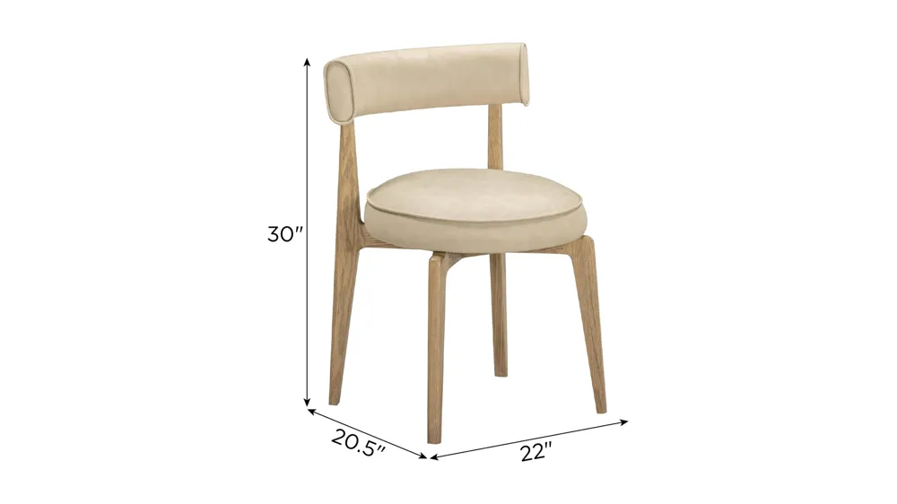 Nikita Dining Chair Dimensions