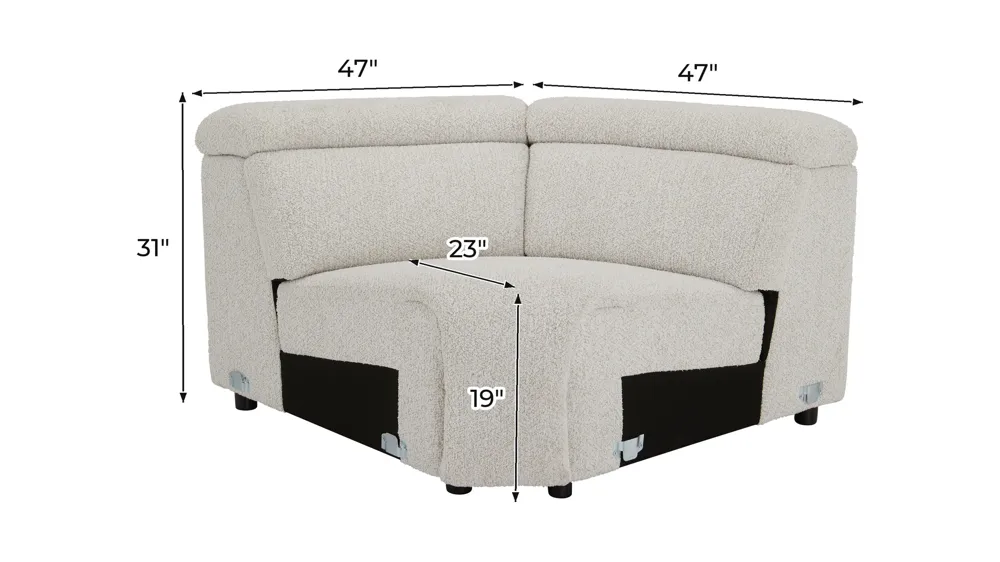 Elton Wedge Dimensions