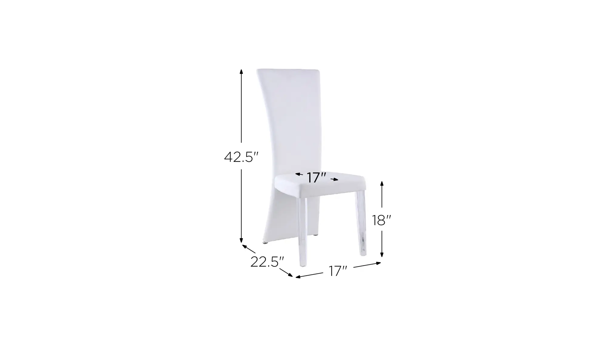 Siena Side Chair - Set of 2 - Thumbnail 3