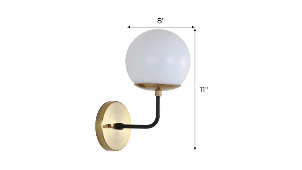 Henlin Wall Sconce Dimensions