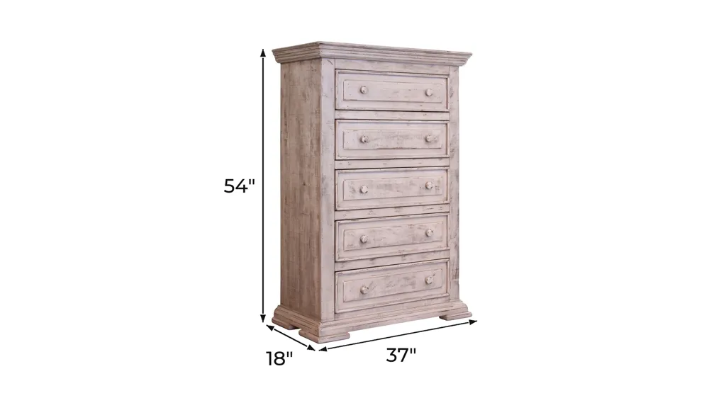 Terra Bedroom Chest Dimensions