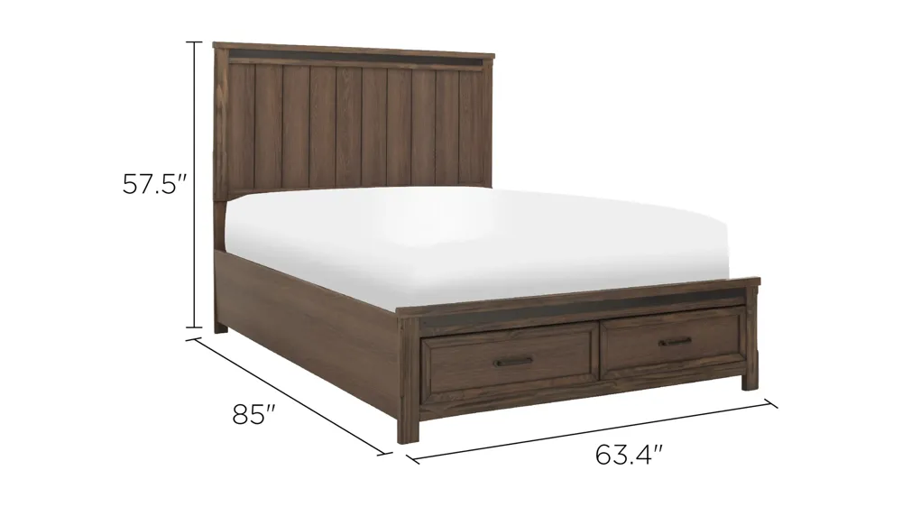 Clifland Storage Bed Dimensions