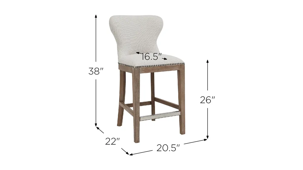 Dorsey Counter Stool Dimensions