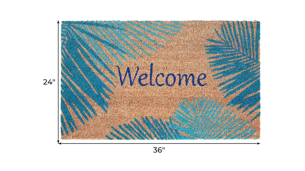Liora Manne Natura Palm Border Outdoor Mat Dimensions