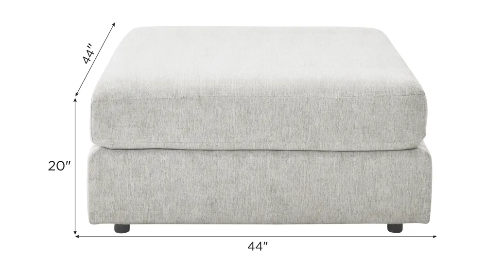 Durango Bumper Ottoman Dimensions