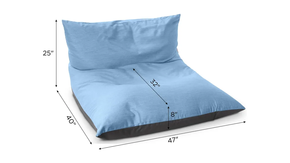 Mareda Outdoor Bean Bag Lounge Chair Dimensions