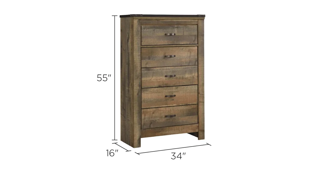 Braydon Bedroom Chest Dimensions
