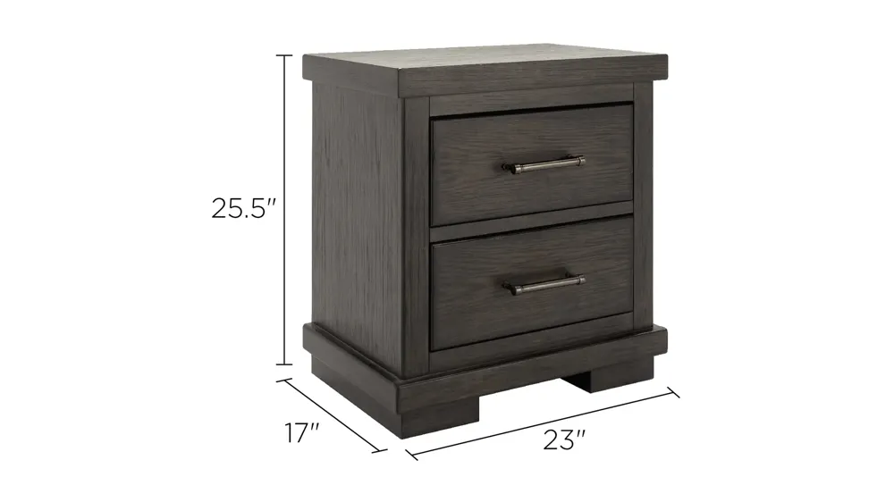 Bexley Nightstand Dimensions