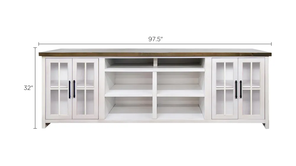 Foxgrove 97" TV Console Dimensions