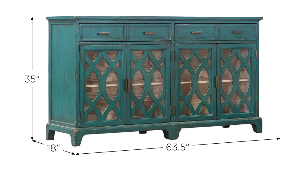 Oksana Credenza Dimensions