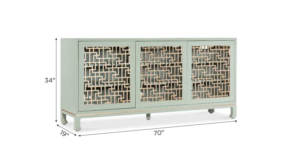 Commerce and Market Entertainment Credenza Dimensions