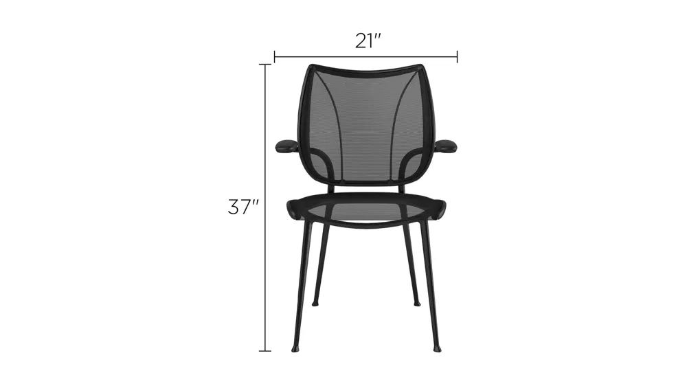 Humanscale Liberty Office Side Chair Dimensions