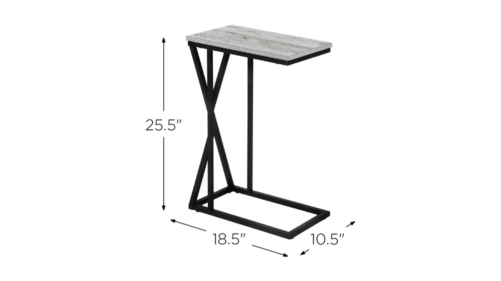 Janse Rectangular Accent Table Dimensions