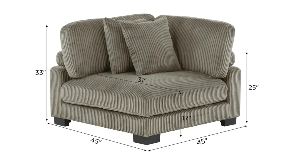 Maverick Corner Dimensions