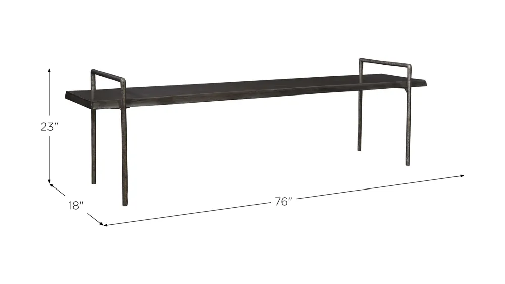 Chandos Wooden Bench Dimensions