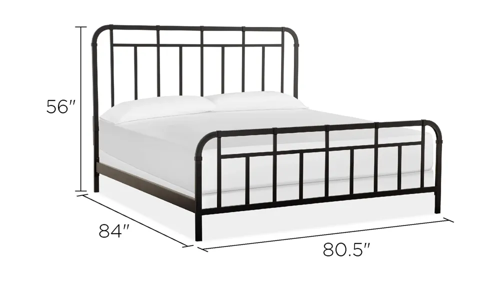 Harper Springs Metal Bed Dimensions