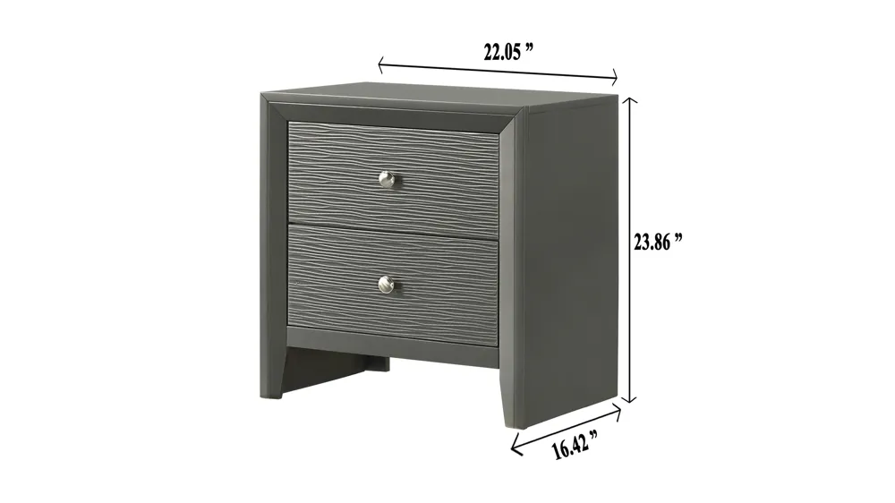 Evan Nightstand Dimensions
