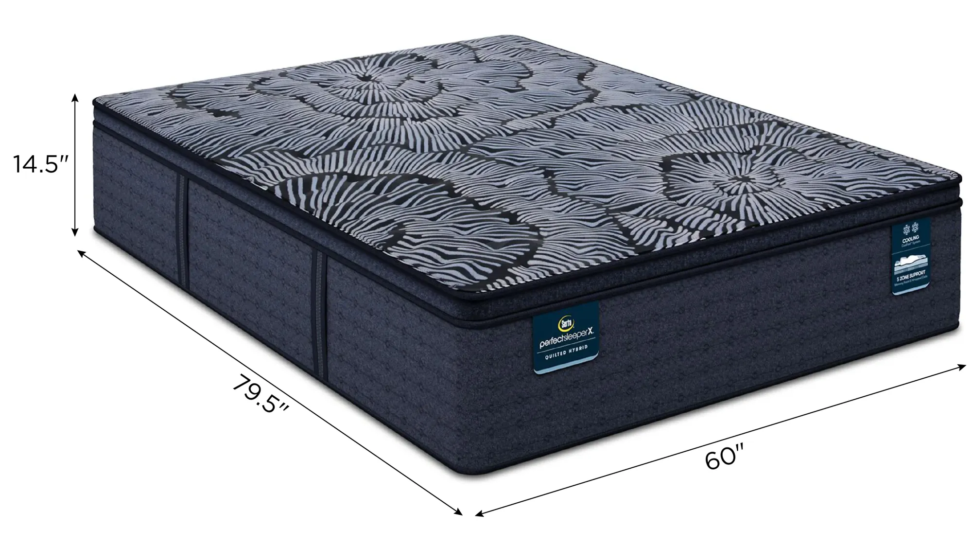 ラフレシア Serta Perfect Sleeper X Lexton Medium Pillow Top Mattress