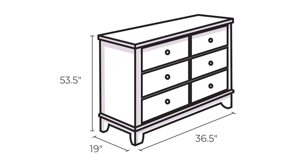 Madeira Bedroom Chest Dimensions