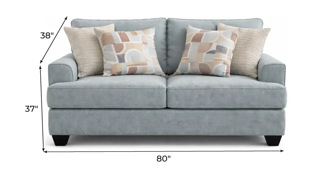 Solara Full Sleeper Sofa Dimensions