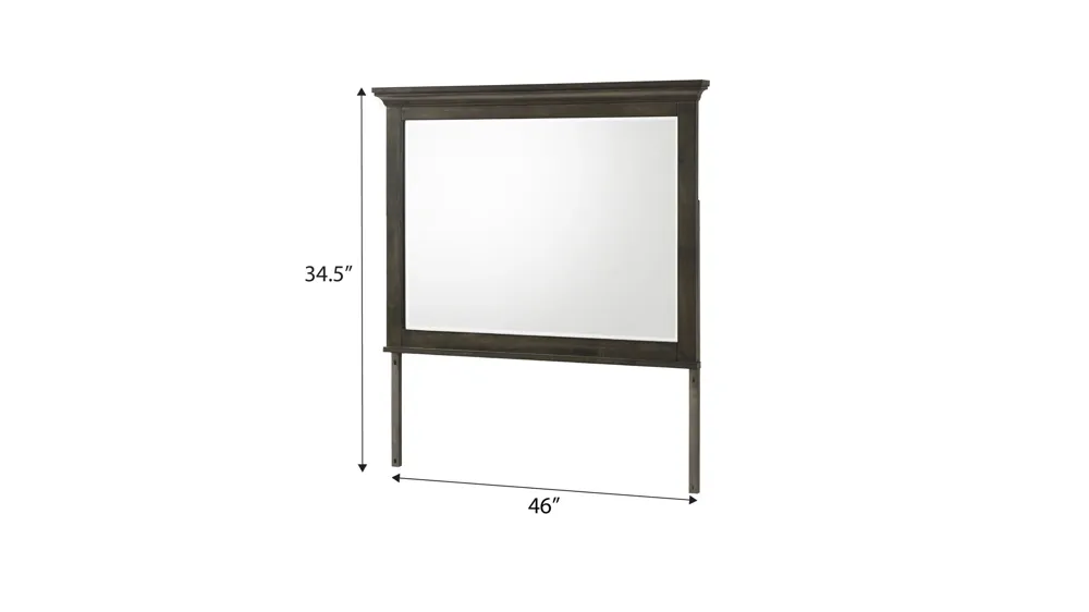 Hawthorne Landscape Mirror Dimensions