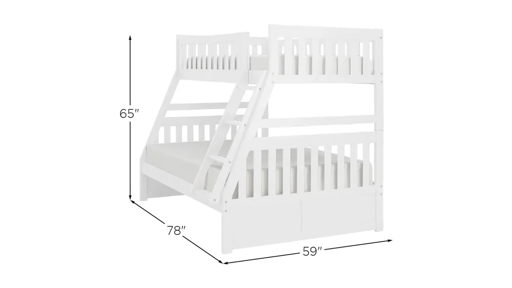 Belisar Bunk Bed Dimensions