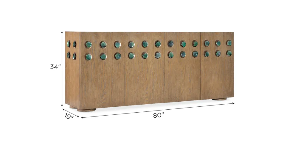 Commerce and Market Entertainment Credenza Dimensions