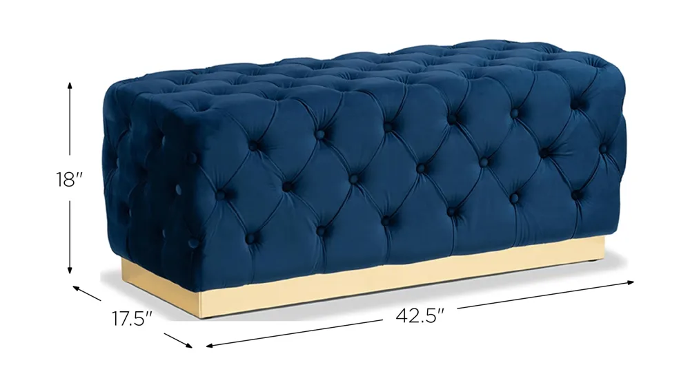 Corrine Ottoman Dimensions