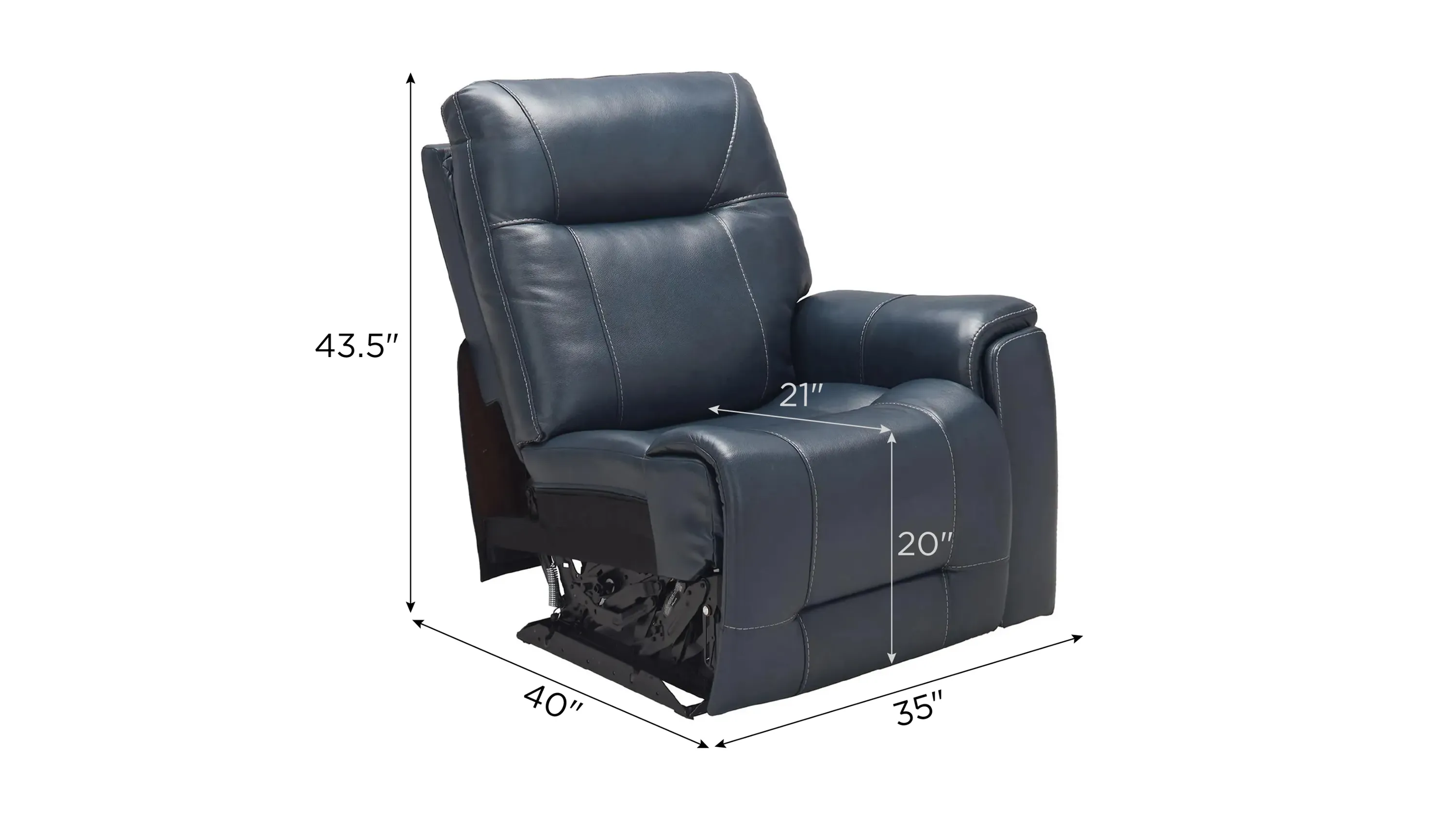 ★リリパットレーン13☆BURNHAM THORPE RECTORY Barnett Right Arm Facing Triple Power Recliner | Raymour & Flanigan