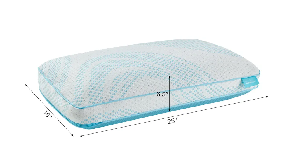 Tempur-Pedic Breeze ProHi 2.0 Pillow Dimensions