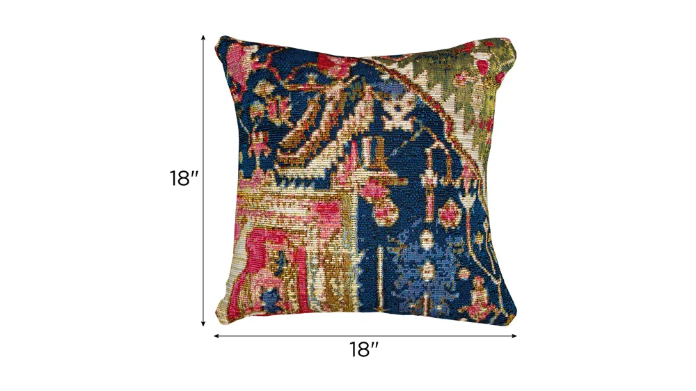 Marina Heriz Indoor/Outdoor Pillow Dimensions