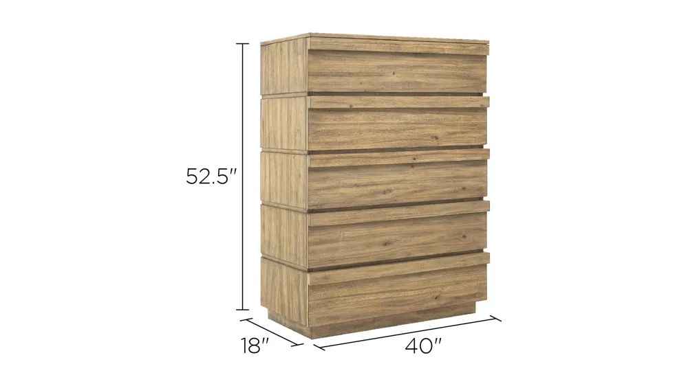 Playa Bedroom Chest Dimensions