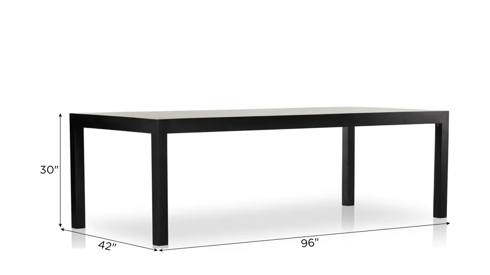 Isador Dining Table Dimensions