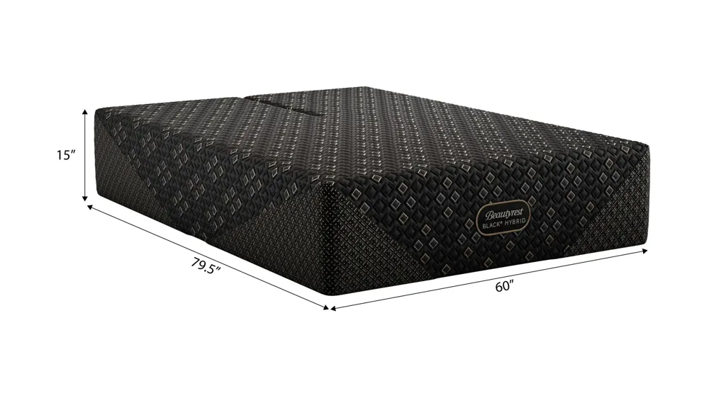 Beautyrest Black Hybrid  Series Five XCS Plush Mattress Dimensions