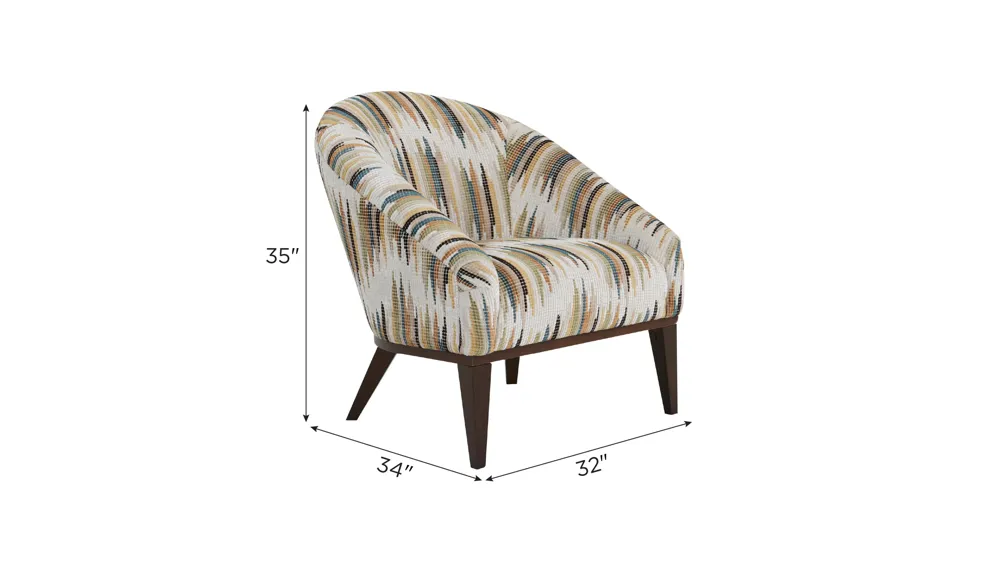 Milo Accent Chair Dimensions