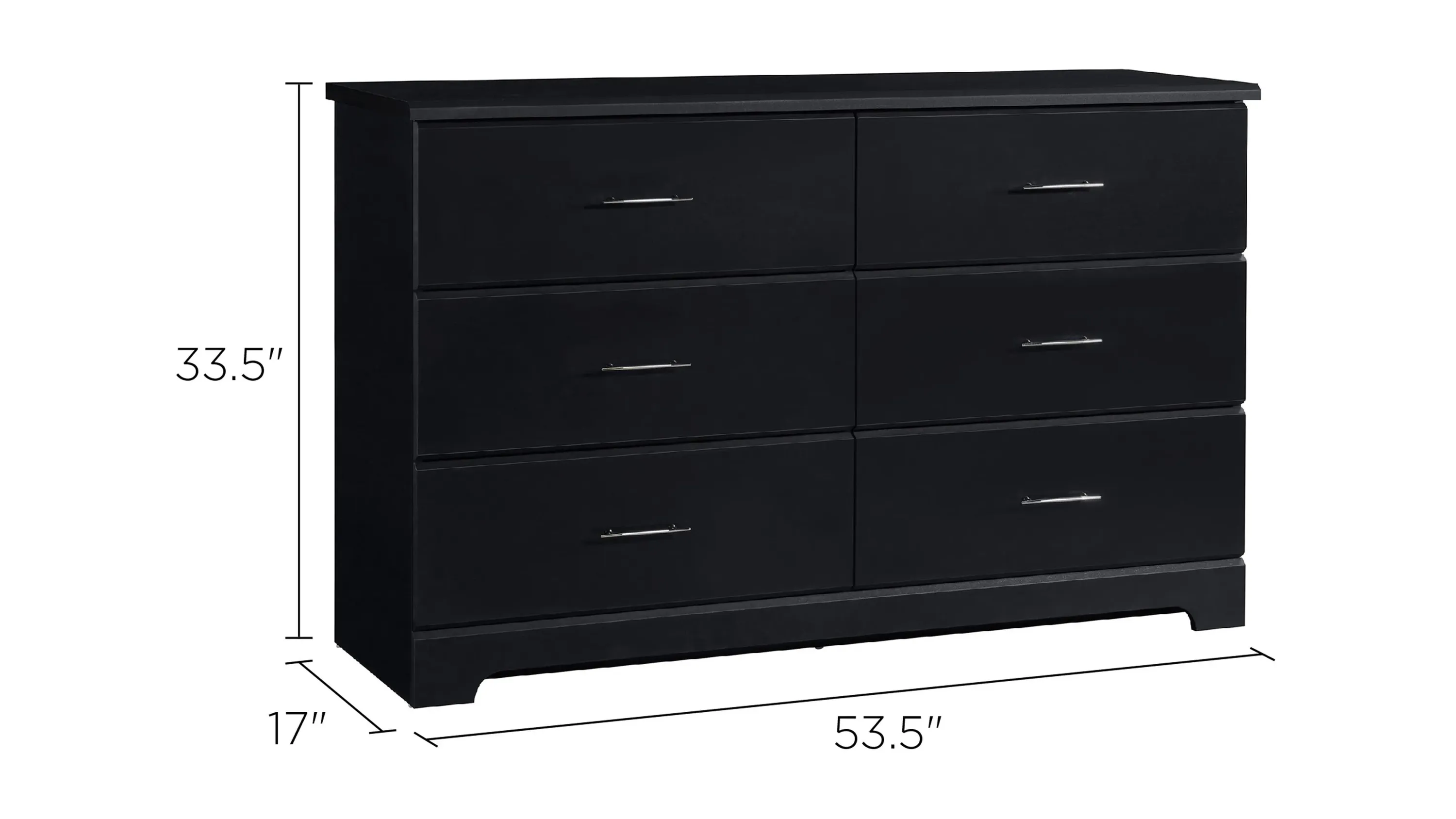 Brooks 6 Drawer Dresser | Raymour & Flanigan | Raymour & Flanigan