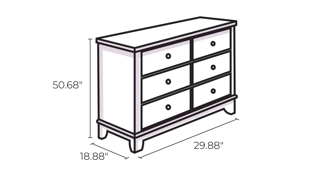 Piperton Chest Dimensions