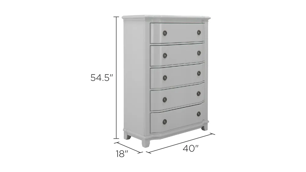 Lucerne Bedroom Chest Dimensions